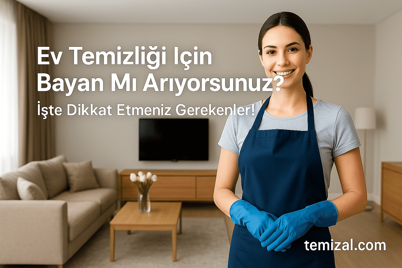 Ev Temizliği İçin Bayan Mı Arıyorsunuz? İşte Dikkat Etmeniz Gerekenler!