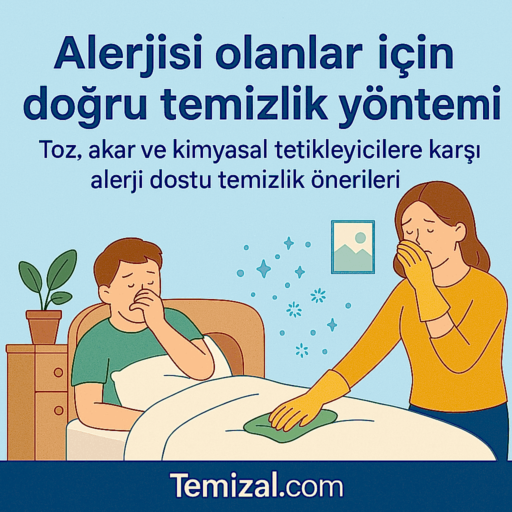 Alerjisi Olanlar İçin Doğru  Temizlik Yöntemi