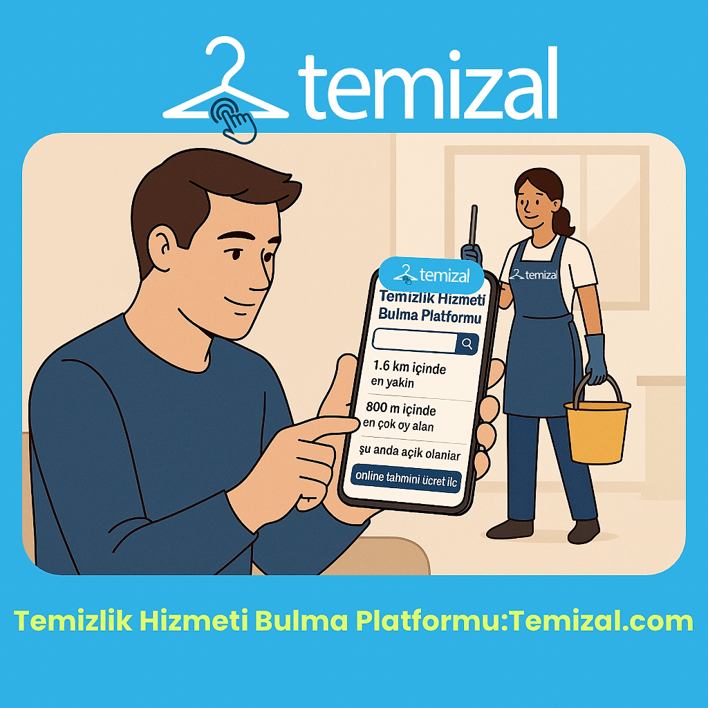 Temizlik Hizmeti Bulma Platformu: Güvenilir Temizlikçiye Hızlı ve Kolay Ulaşın!