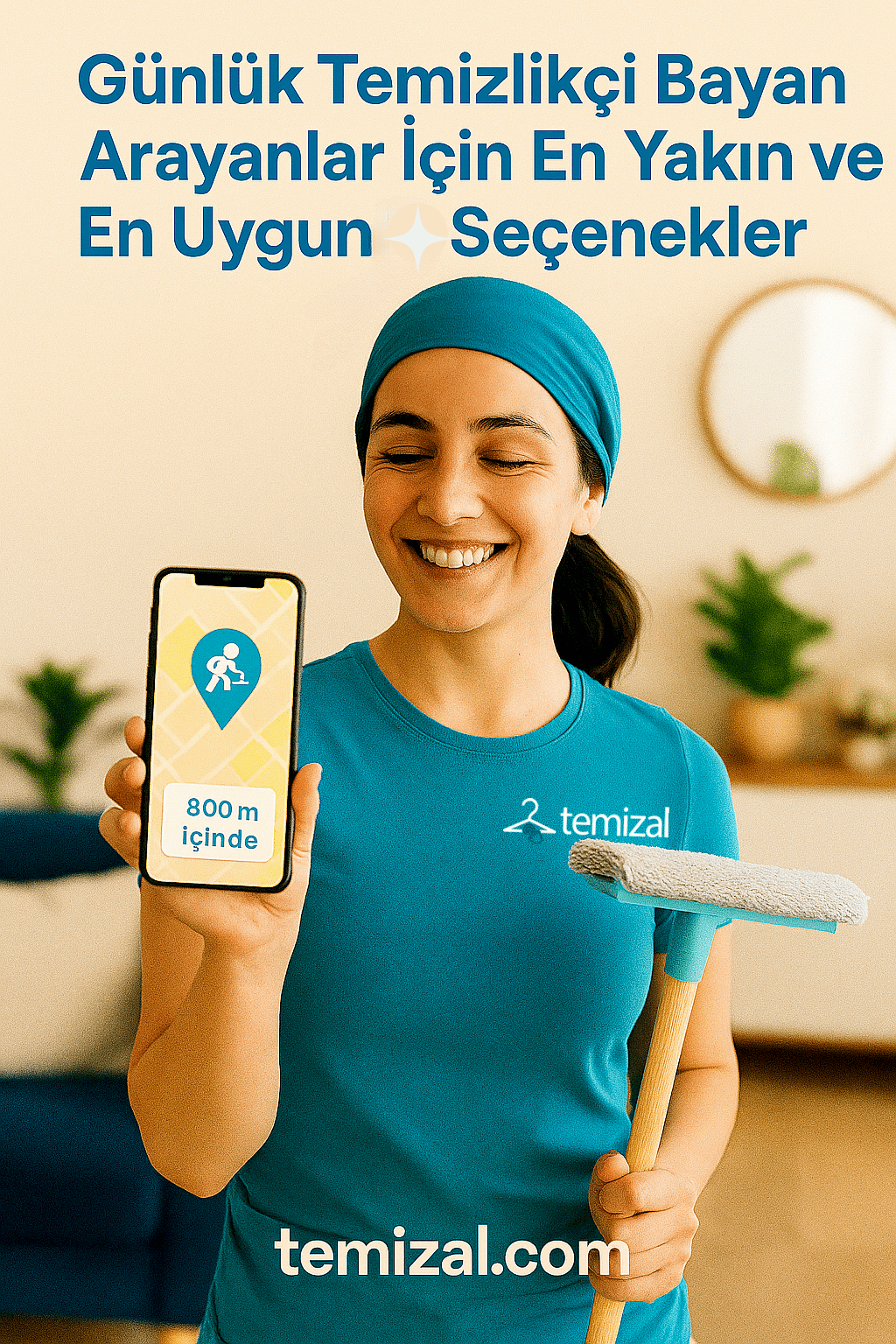 Günlük Temizlikçi Bayan Arayanlar İçin En Yakın ve Güvenilir Seçenekler