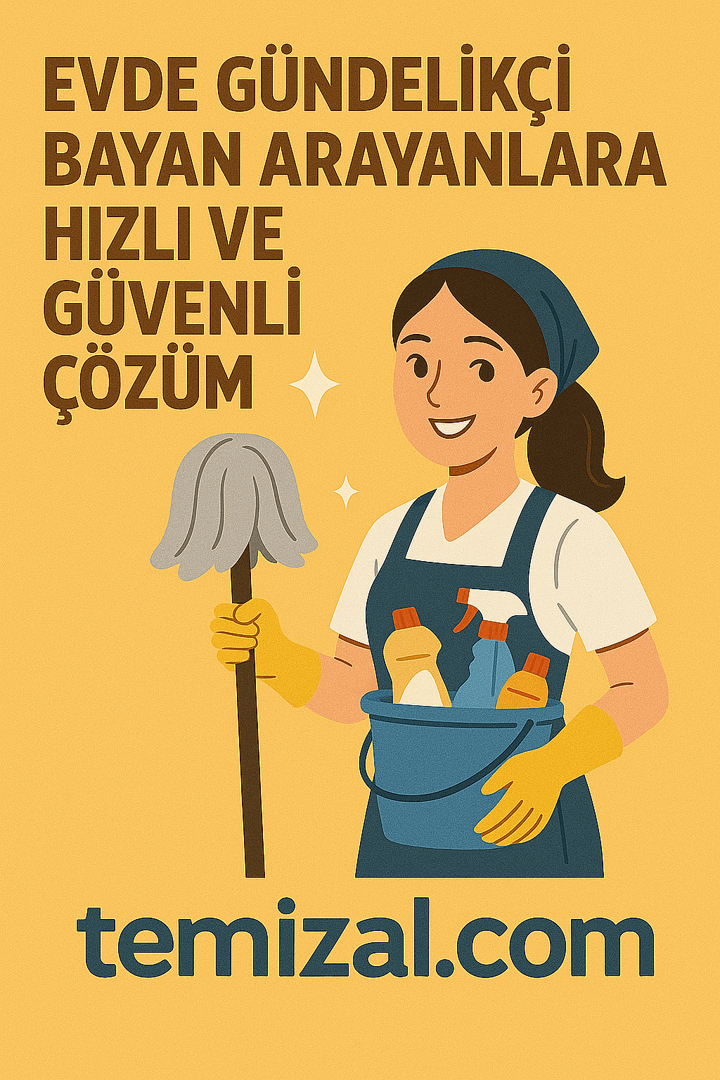 Evde Gündelikçi Bayan Arayanlara Temizal’dan Hızlı ve Güvenli Çözüm