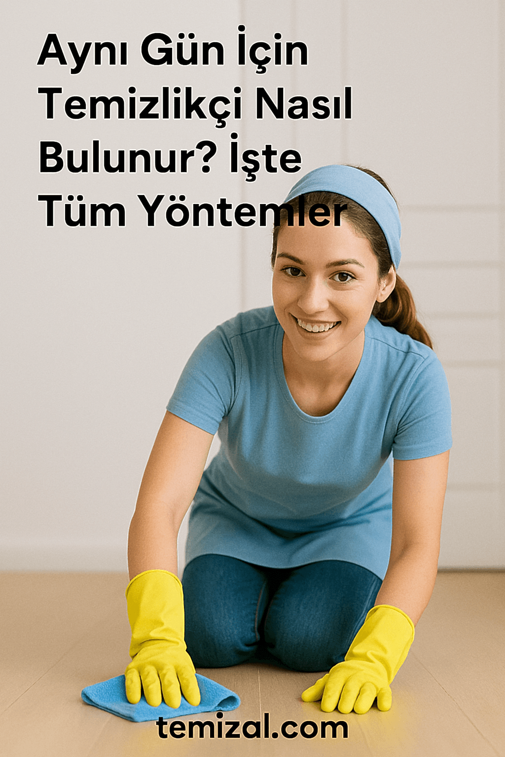 Aynı Gün İçin Temizlikçi Nasıl Bulunur? İşte Tüm Yöntemler