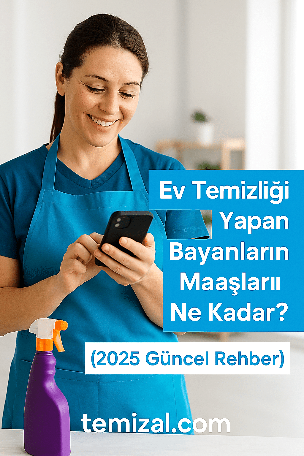 Ev Temizliği Yapan Bayanların Maaşları Ne Kadar? (2025 Güncel Rehber)