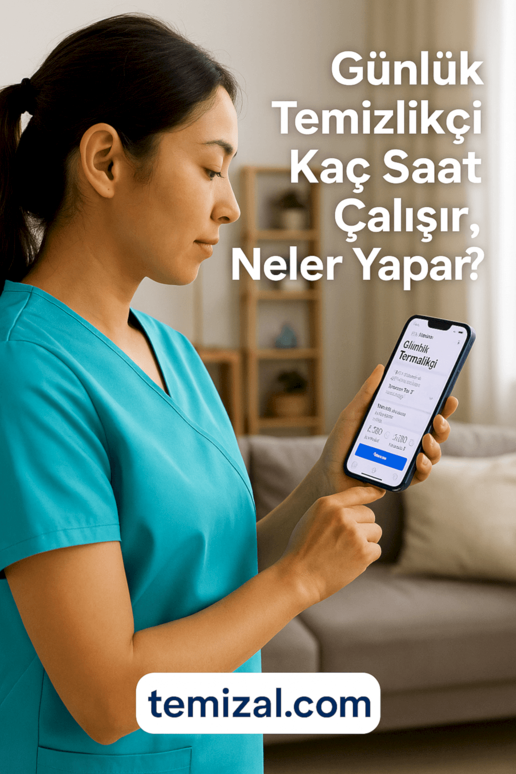 Günlük Temizlikçi Kaç Saat Çalışır, Neler Yapar?