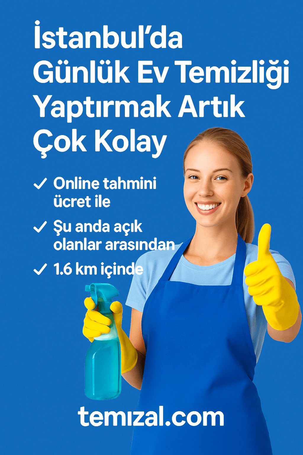 İstanbul’da Günlük Ev Temizliği Yaptırmak Artık Çok Kolay