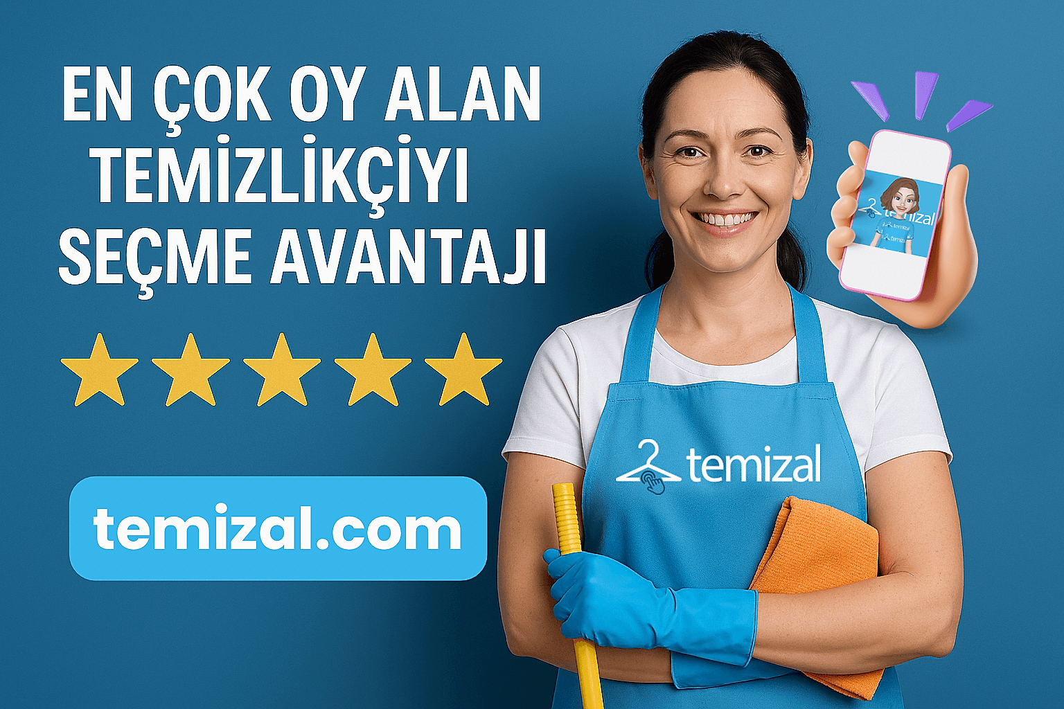 En Çok Oy Alan Temizlikçileri Seçme Avantajı