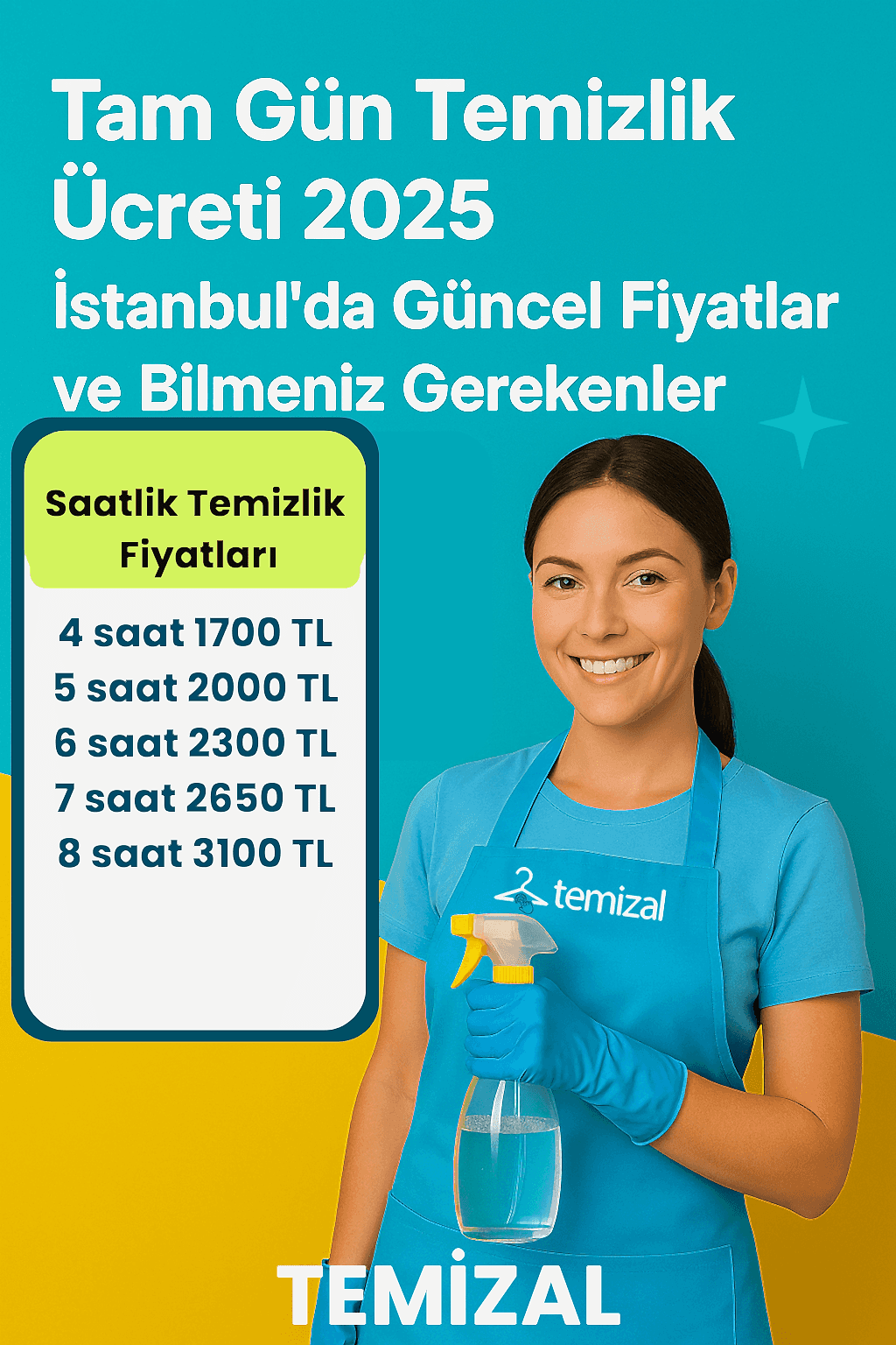 Tam Gün Temizlik Ücreti 2025: İstanbul’da Güncel Fiyatlar ve Bilmeniz Gerekenler