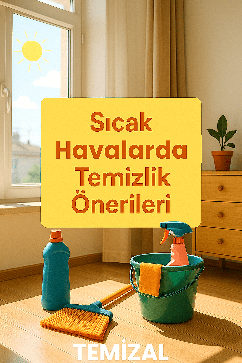 Sıcak Havlarda Temizlik Önerileri: Evinizi Ferah Tutmanın Yolları